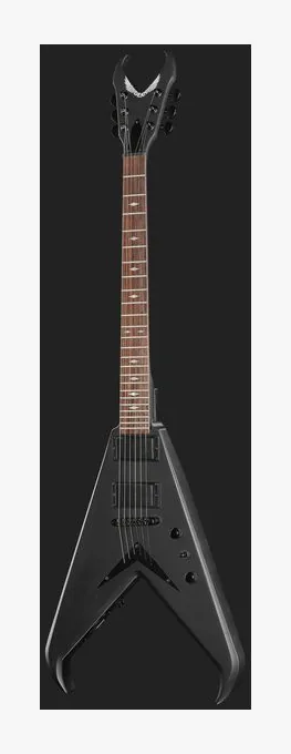 Dean Guitars Kerry King VX BKS, korpus i lakier z bliska