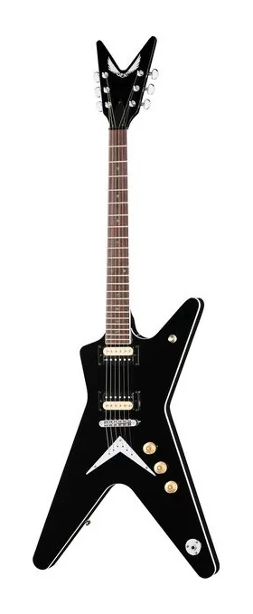 Dean Guitars ML 79 Classic Black sfotografowana frontalnie