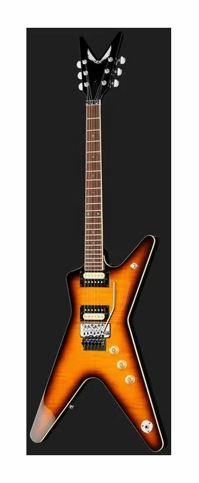 Dean Guitars ML 79 Floyd Flame Maple TBZ, mostek i klucze strojcze