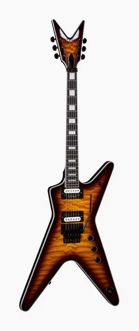 Dean Guitars ML Sel Floyd Quilt Maple TBZ sfotografowana frontalnie