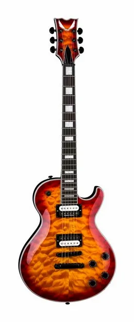 Dean Guitars Thoroughbred Select Quilt TCB widziana od przodu