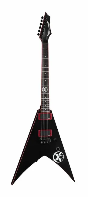 Dean Guitars Vengeance Greg Tribbett BK widziana od przodu