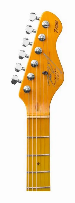 Dean Zelinsky Private Label Tagliare ATW Classic Black, gryf i podstrunnica z boku