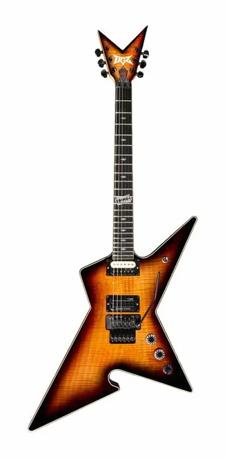 DGZ Dime Guitarz Culprit Standard Tobacco SB z bliska od przodu