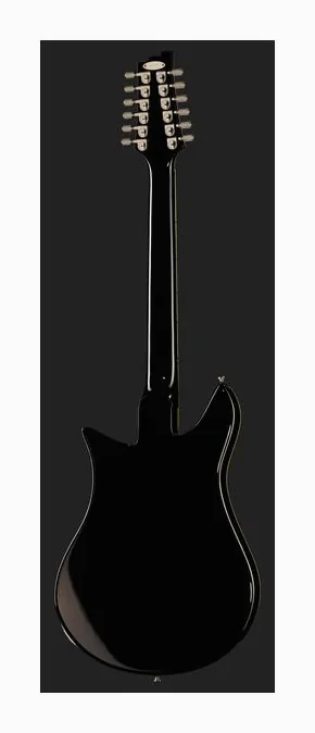 Duesenberg Double Cat 12 Vintage Burst, gryf i podstrunnica z boku
