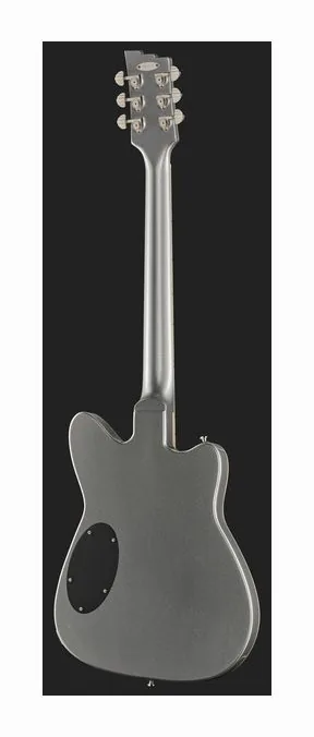 Duesenberg Falken Tremolo Silver, gryf i podstrunnica z boku