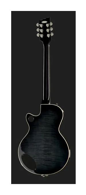 Duesenberg Starplayer TV Deluxe Black, korpus i lakier z bliska