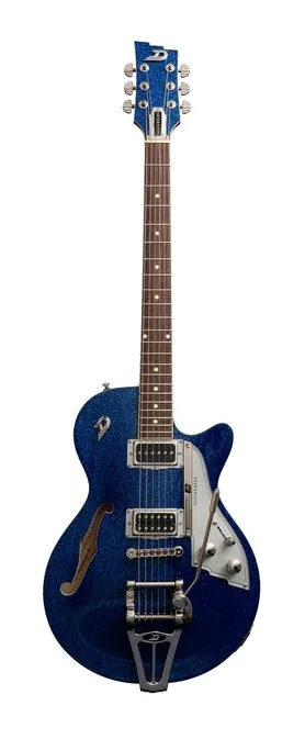 Duesenberg Starplayer TV Ocean Flake z bliska od przodu
