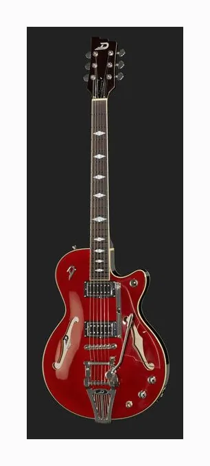 Duesenberg Starplayer TV Deluxe CR, przetworniki i gałki regulacji