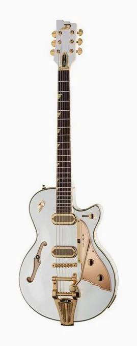 Duesenberg Starplayer TV Phonic VW ujęta od przodu na neutralnym tle