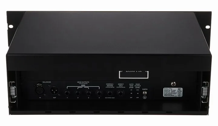 Echo Fix EF-X3R Chorus Echo Black, wejścia i wyjścia z boku