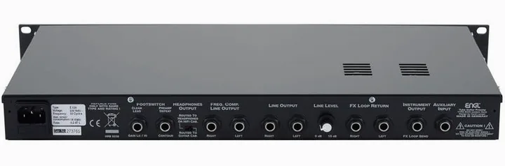 Engl E530, footswitch z bliska