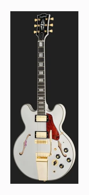 Epiphone Alex Lifeson 1976 ES-355 Re AW, korpus i lakier z bliska