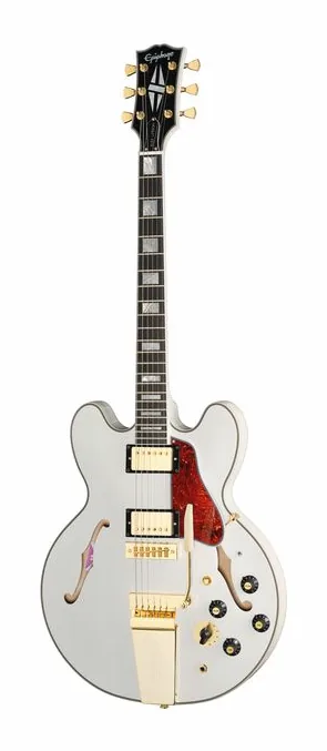Epiphone Alex Lifeson 1976 ES-355 Re AW sfotografowana frontalnie