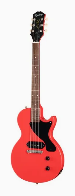 Epiphone Billie Joe Armstrong LPJ RR ujęta od przodu na neutralnym tle