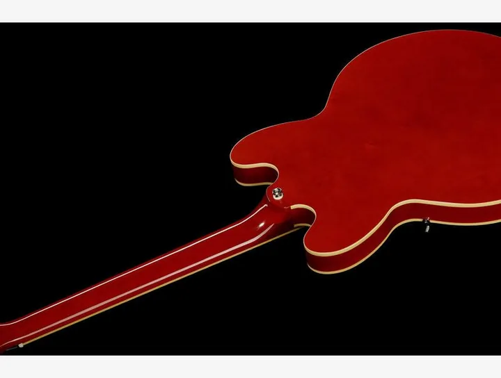 Epiphone ES-335 Figured Blueberry Burst widziana od przodu