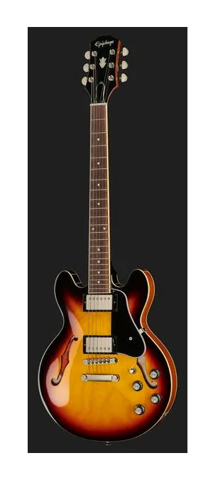 Epiphone ES-339 Vintage Sunburst w/Bag sfotografowana frontalnie