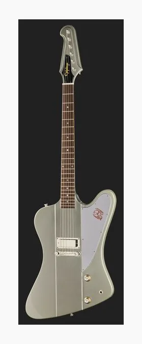 Epiphone 1963 Firebird I Silver Mist, prog zerowy i pierwsze pozycje na gryfie