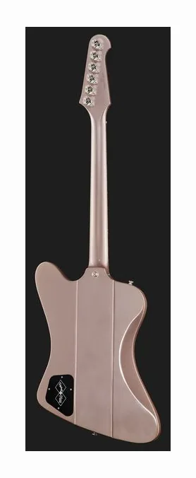 Epiphone 1963 Firebird I InvernessGreen sfotografowana frontalnie