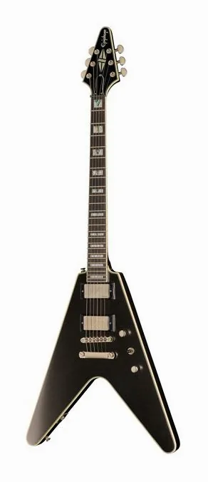 Epiphone Flying V Prophecy Aged JBM widziana od przodu