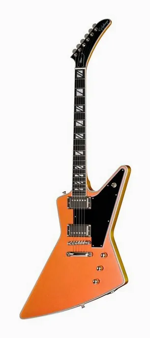 Epiphone Futura Explorer Custom FS sfotografowana frontalnie