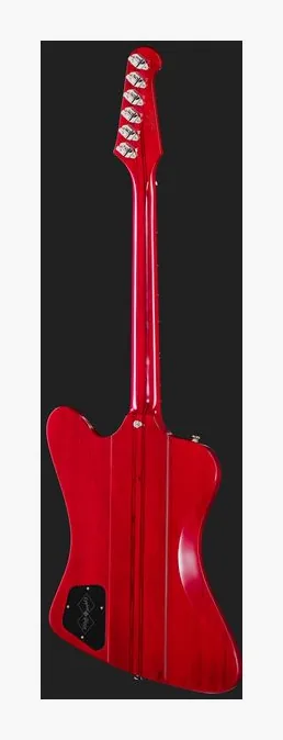 Epiphone IGC 1963 Firebird I Re Cherry, przetworniki i gałki regulacji