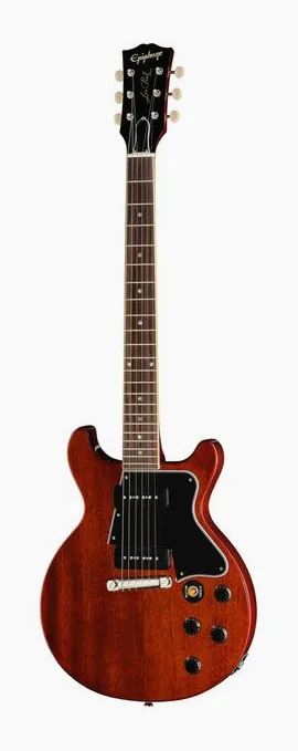 Epiphone IGC 1960 LP Special DC R CR sfotografowana frontalnie
