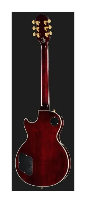 Epiphone Jerry Cantrell Wino LP Custom, profil boczny korpusu