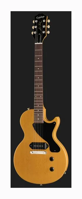 Epiphone Les Paul Custom Widow PB, przetworniki i gałki regulacji