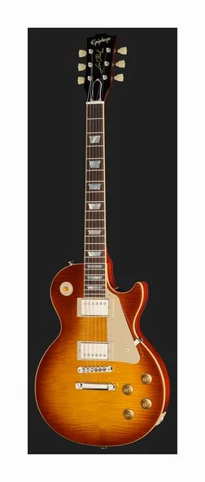Epiphone Les Paul Tribute Vintage SB, główka z kluczami i logo