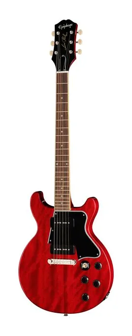 Epiphone Les Paul Custom Widow OB ujęta od przodu na neutralnym tle