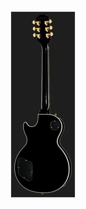 Epiphone Les Paul Custom Ebony IGC widziana od przodu