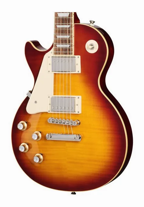 Epiphone Les Paul Standard 60s Ebony LH, przełącznik przetworników i gniazdo wyjściowe