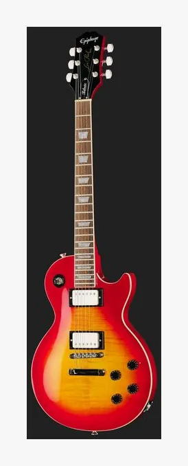Epiphone Les Paul Custom Alpine WH, linie korpusu z góry