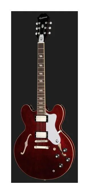 Epiphone Noel Gallagher Riviera, linie korpusu z góry