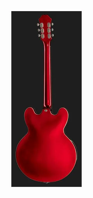 Epiphone Riviera Sparkling Burgundy, przełącznik przetworników i gniazdo wyjściowe