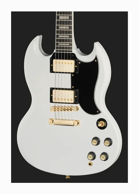 Epiphone SG Custom AW, przełącznik przetworników i gniazdo wyjściowe