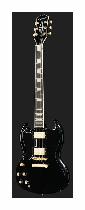 Epiphone SG Custom EB LH, gryf i podstrunnica z boku