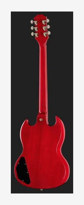 Epiphone SG Standard Cherry IBG, korpus i lakier z bliska