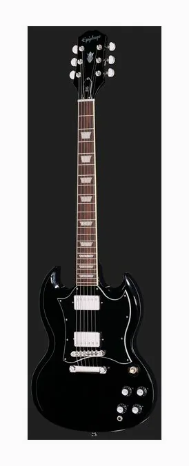 Epiphone SG Standard Cherry IBG sfotografowana frontalnie