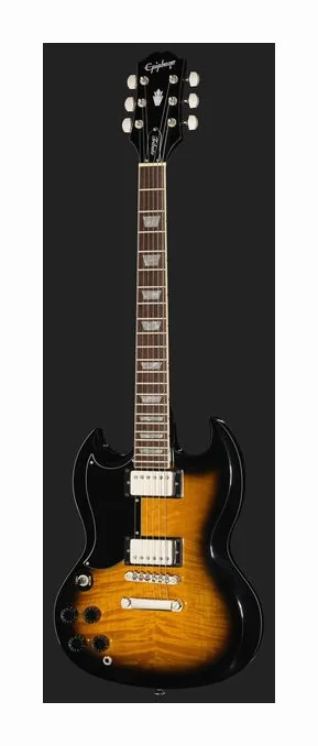 Epiphone SG Tribute Plus EB, prog zerowy i pierwsze pozycje na gryfie