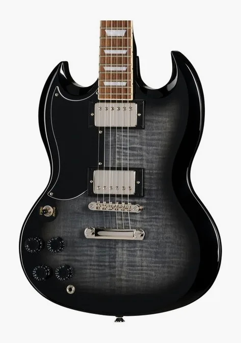 Epiphone SG Tribute Plus VS LH, prog zerowy i pierwsze pozycje na gryfie