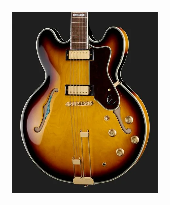 Epiphone Sheraton Vintage Sunburst, mostek i klucze strojcze