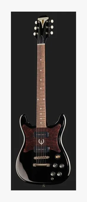 Epiphone Wilshire P-90 Ebony, mostek i klucze strojcze