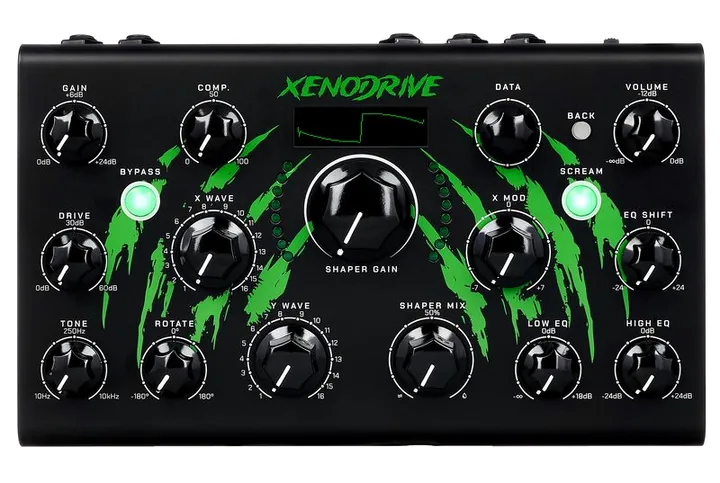 Erica Synths Xenodrive, wejścia i wyjścia z boku