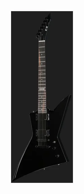 ESP E-II EX NT BK, gryf i podstrunnica z boku
