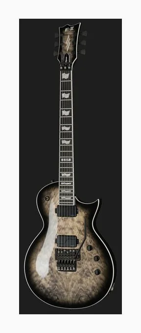 ESP E-II Eclipse FR Charcoal Burst, przełącznik przetworników i gniazdo wyjściowe