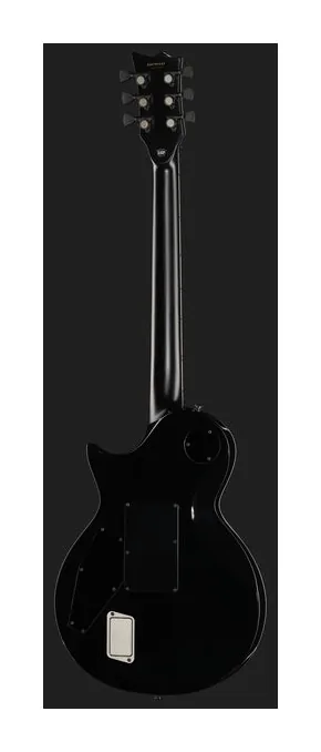 ESP E-II Eclipse FR Charcoal Burst, korpus i lakier z bliska