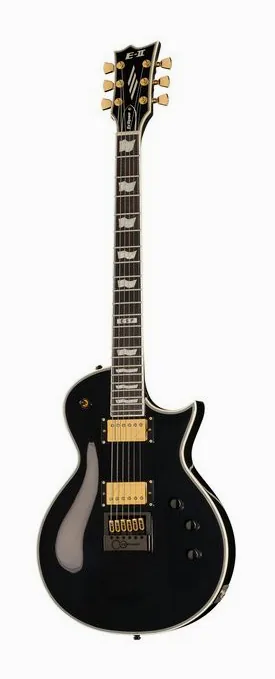 ESP E-II Eclipse Full Thickn ET BK sfotografowana frontalnie