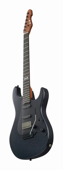 ESP E-II SN-III Flicker GunMet BK, przetworniki i gałki regulacji